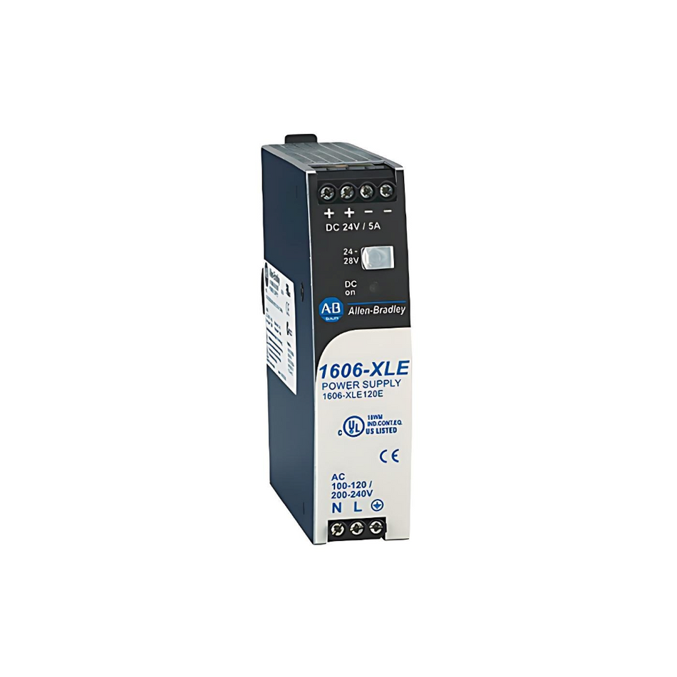 Allen-Bradley 1606-XLE120E Essential Power Supply 24-28V DC 5A 120W, 120/230V AC