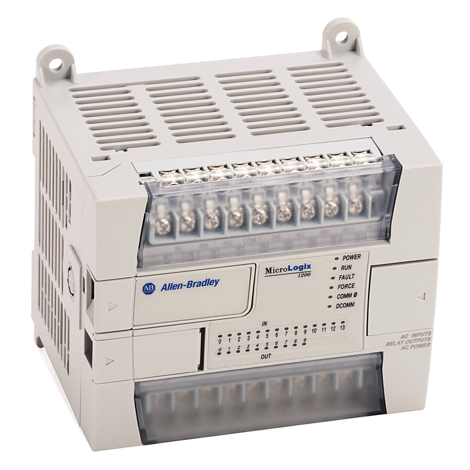 Allen-Bradley 1762-L24BWA MicroLogix 1200 14 Digital Input 24VDC 10 Relays Out