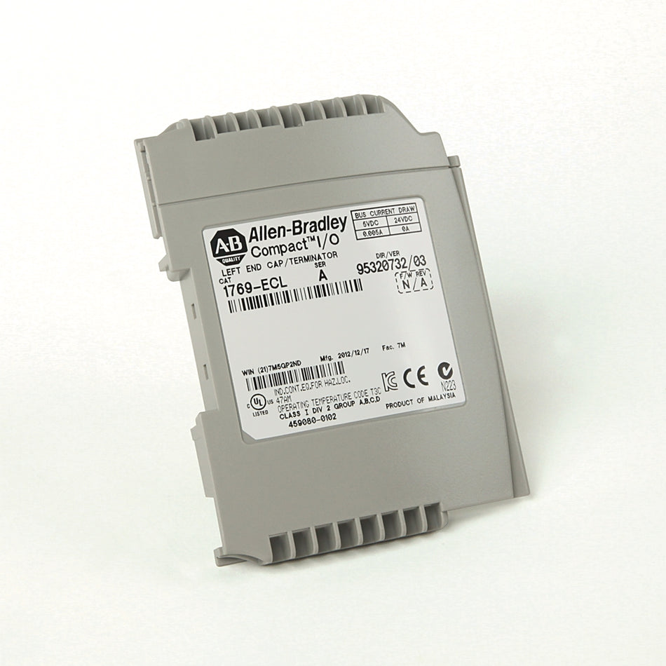 Allen-Bradley 1769-ECL CompactLogix Left End Cap/Terminator New