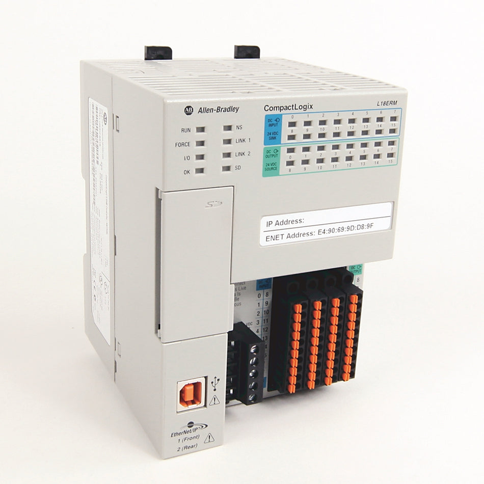 Allen-Bradley 1769-L18ERM-BB1B CompactLogix L18 512KB Motion Controller New Original