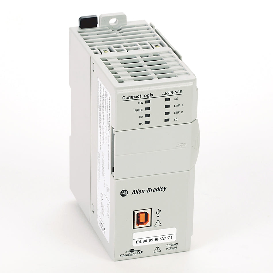 Allen-Bradley 1769-L30ER-NSE CompactLogix 1 MB No Cap Controller New Original