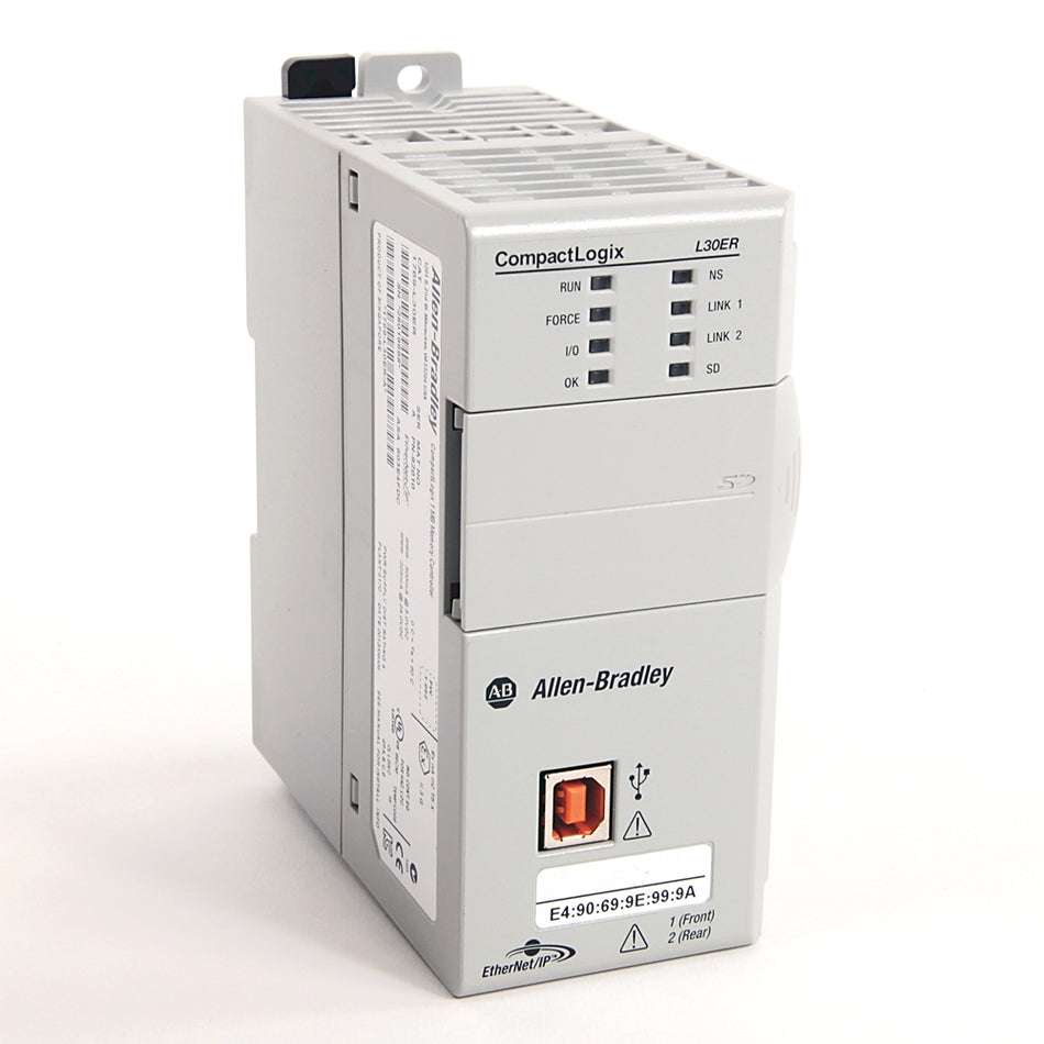 Allen-Bradley 1769-L30ER CompactLogix 1 MB Ethernet Controller New Original