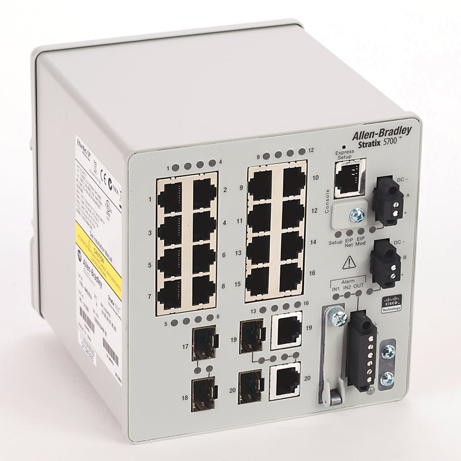 Allen-Bradley 1783-BMS20CA Stratix 5700 20 Port Managed Switch New
