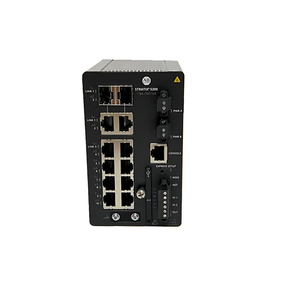Allen-Bradley 1783-CMS10B Stratix 5200 10 Port Switch New