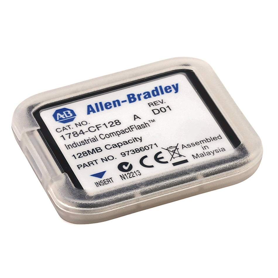 Allen-Bradley 1784-CF128 ControlLogix CompactFlash Card 128Mb New