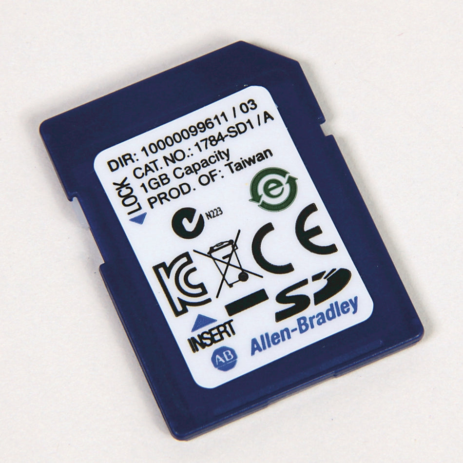 Allen-Bradley 1784-SD1 Industrial 1GB Secure Digital (SD) Memory Card