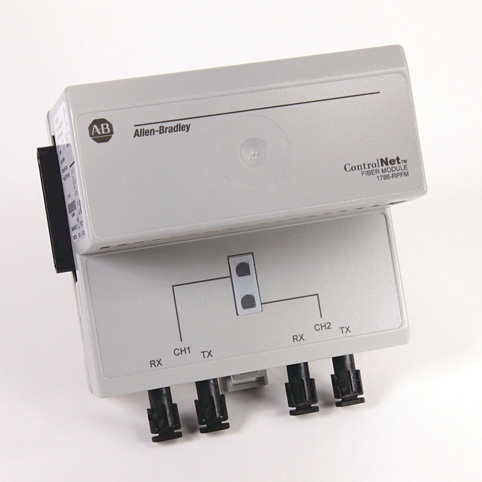 Allen-Bradley 1786-RPFM ControlNet Fiber Ring Medium Repeater Module