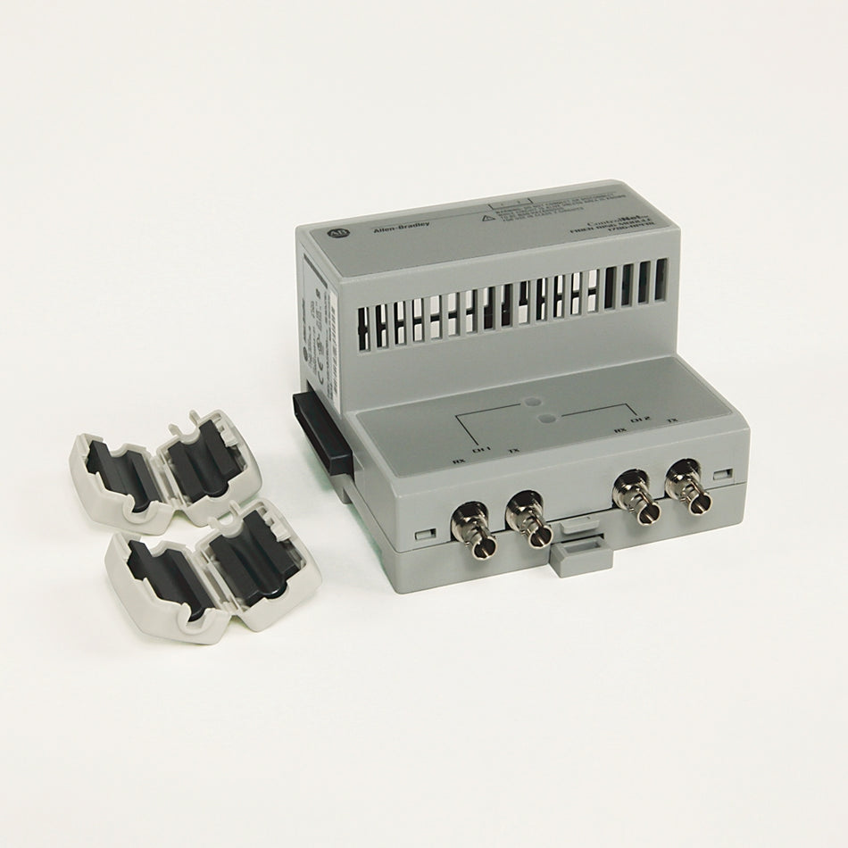 Allen-Bradley 1786-RPFRL ControlNet Fiber Ring Long Distance Repeater 2-Fiber Channels