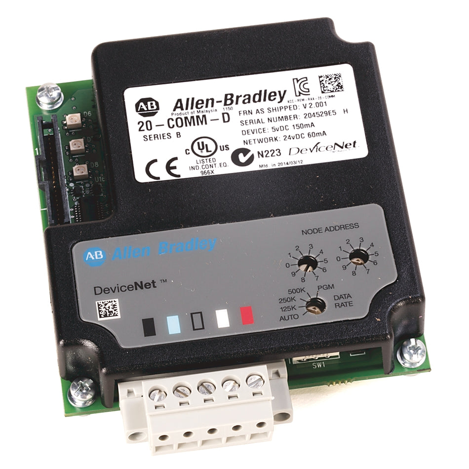 Allen-Bradley 20-COMM-D PowerFlex Architecture Class DeviceNet Communication Adapter