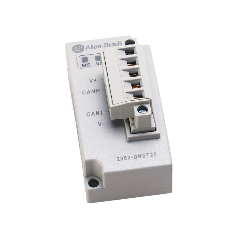 Allen-Bradley 2080-DNET20 Micro800 DeviceNet Scanner Plug-In Module New Original