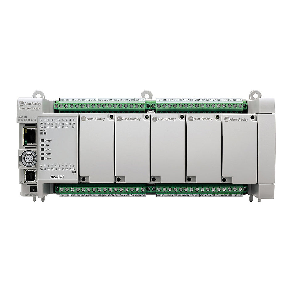 Allen-Bradley 2080-L50E-48QBB Micro850 48 I/O ENet/IP Controller New Original