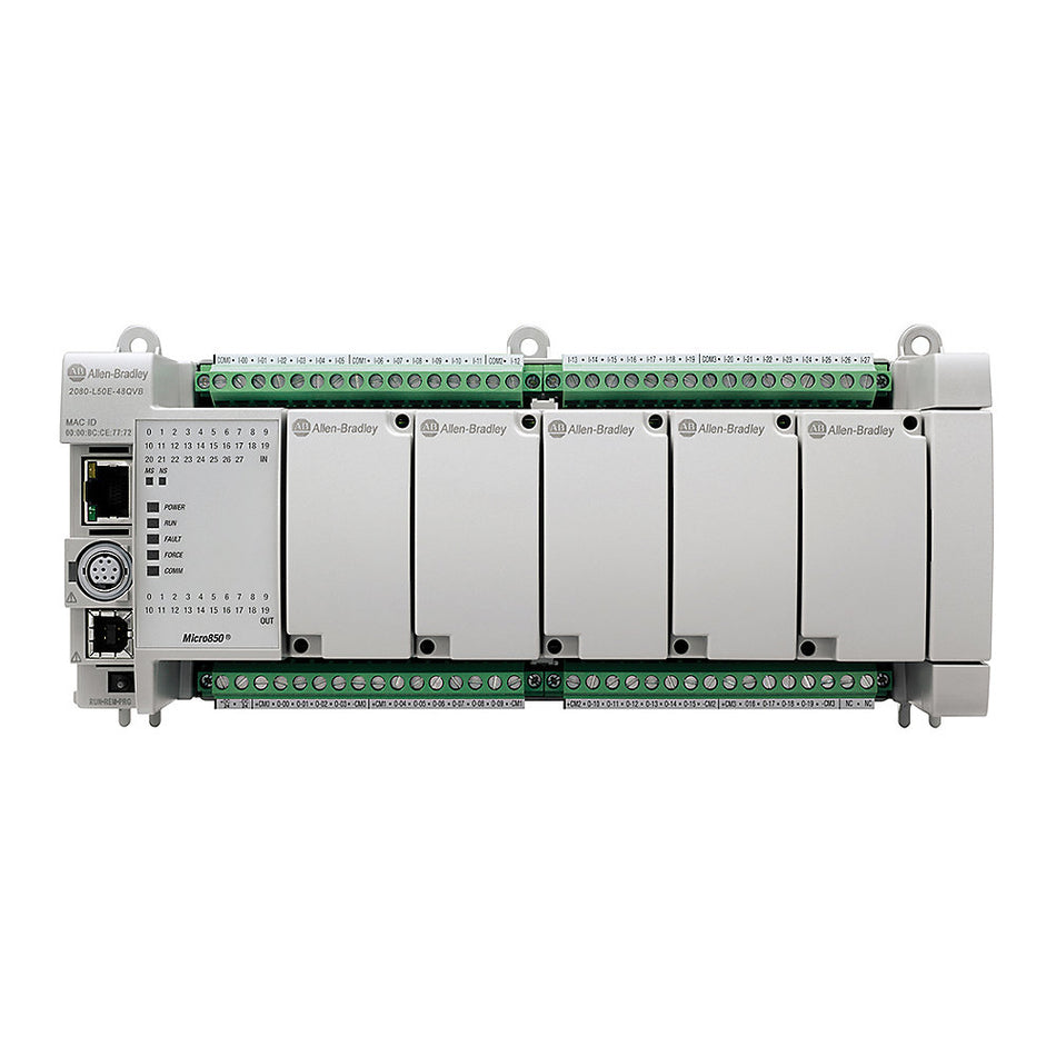 Allen-Bradley 2080-L50E-48QVB Micro850 48 I/O ENet/IP Controller Original