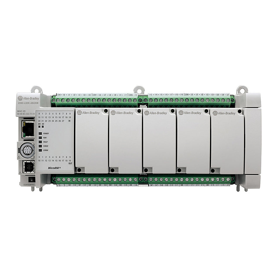 Allen-Bradley 2080-L50E-48QWB Micro850 48 I/O EtherNet/IP Controller New Original