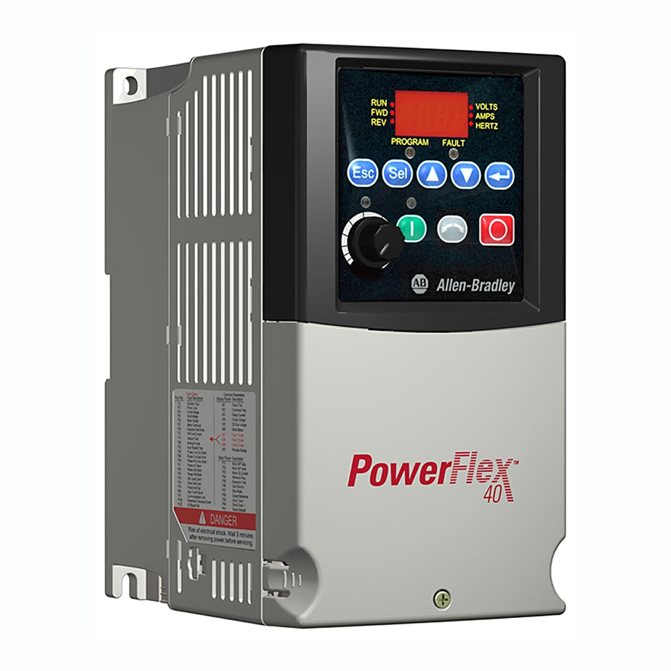 Allen-Bradley 22B-D1P4N104 PowerFlex 40- 0.4 kW / 0.5 HP 480V AC Drive New Original