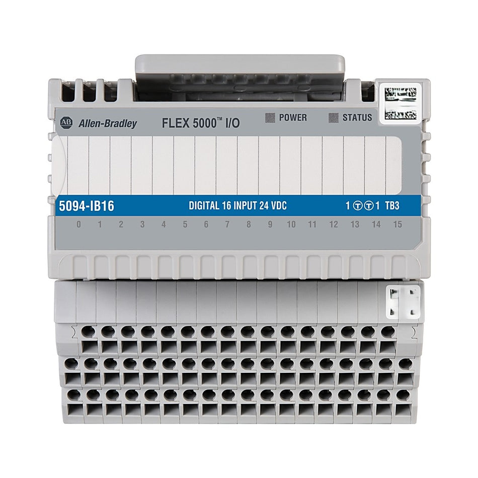 Allen-Bradley 5094-IB16 FLEX 5000 16 Point Sink 24VDC Digital Input Module New