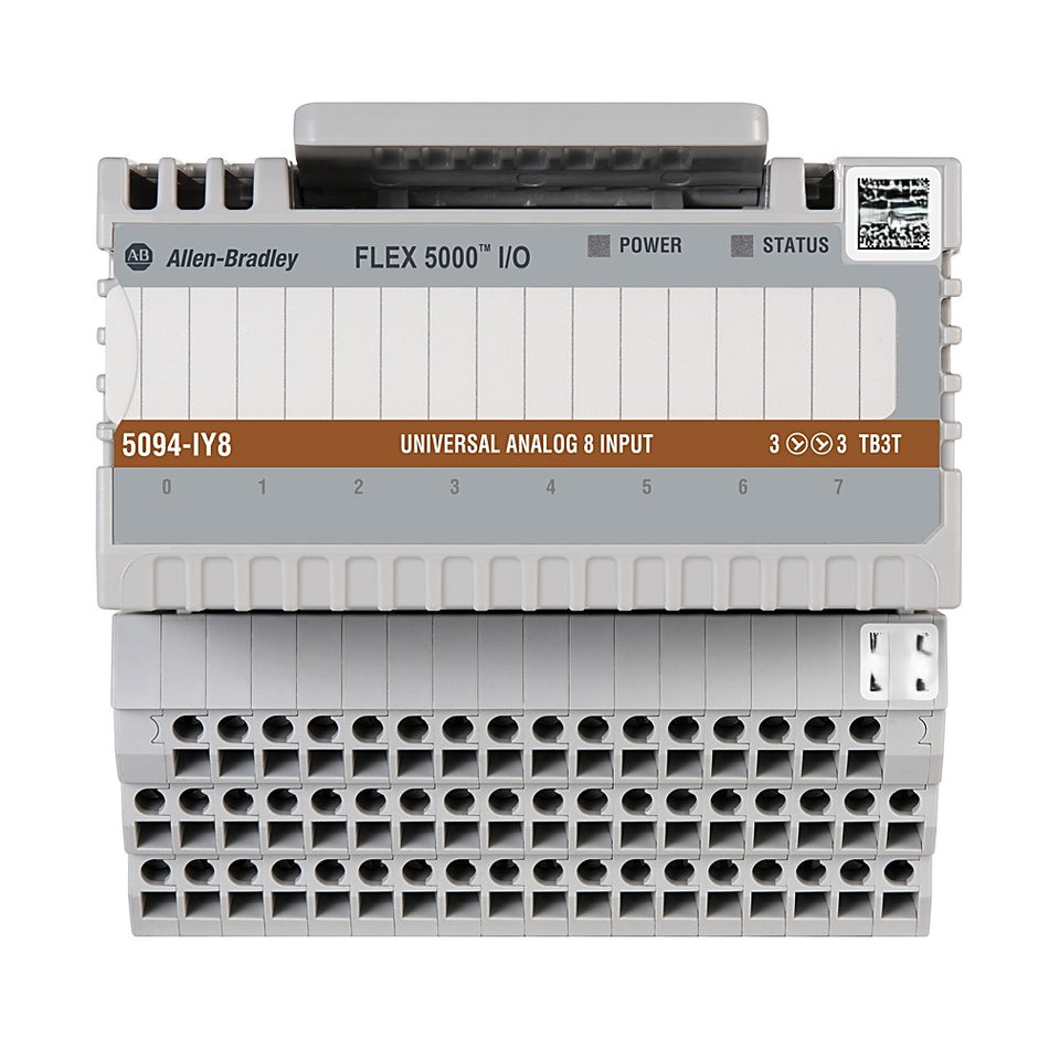 Allen-Bradley 5094-IY8 Flex 5000 Analog 8 Point Curr/Volt/RTD/TC Input Module New